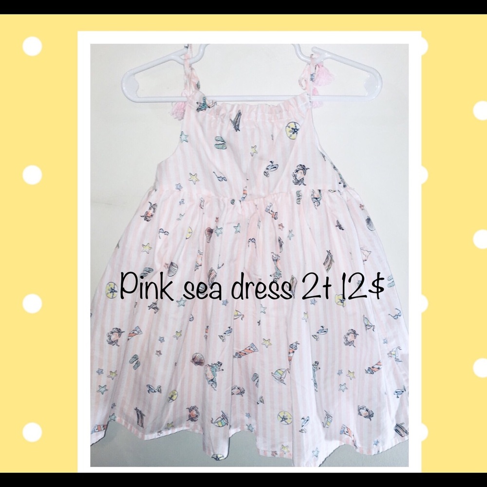 Pink sea dress